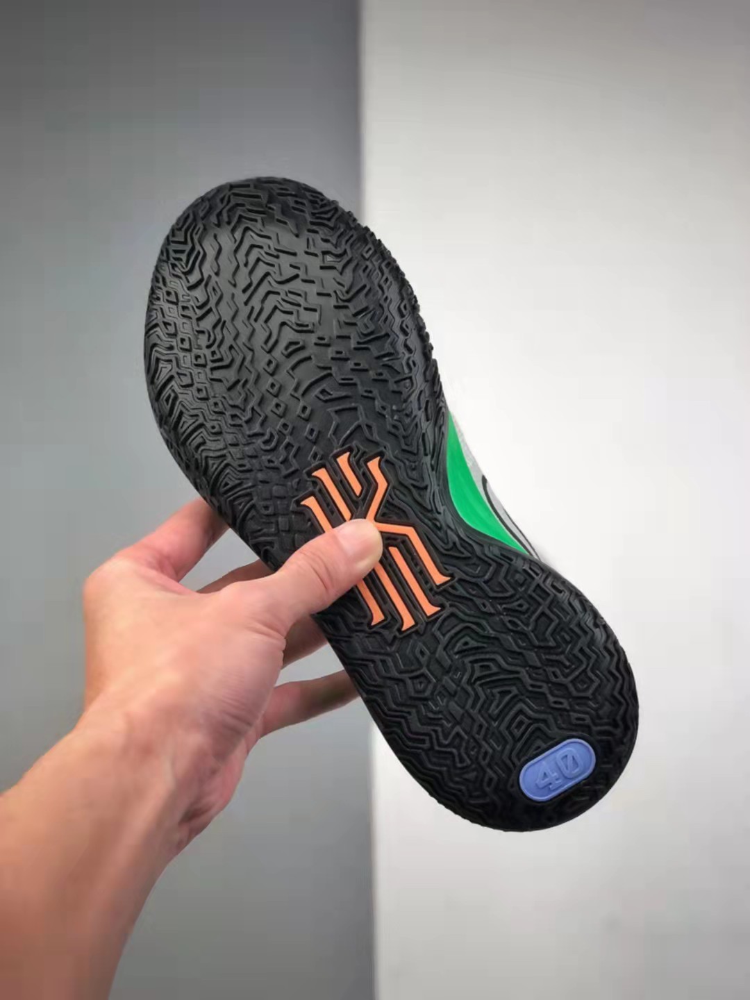 Nike Zoom Kyrie 7 Visions: Light Bone/White/Light Green/Game Sapphire DC9121-001 Nike Zoom Kyrie 7 Visions: Light Bone/White/Light Green/Game Sapphire DC9121-001