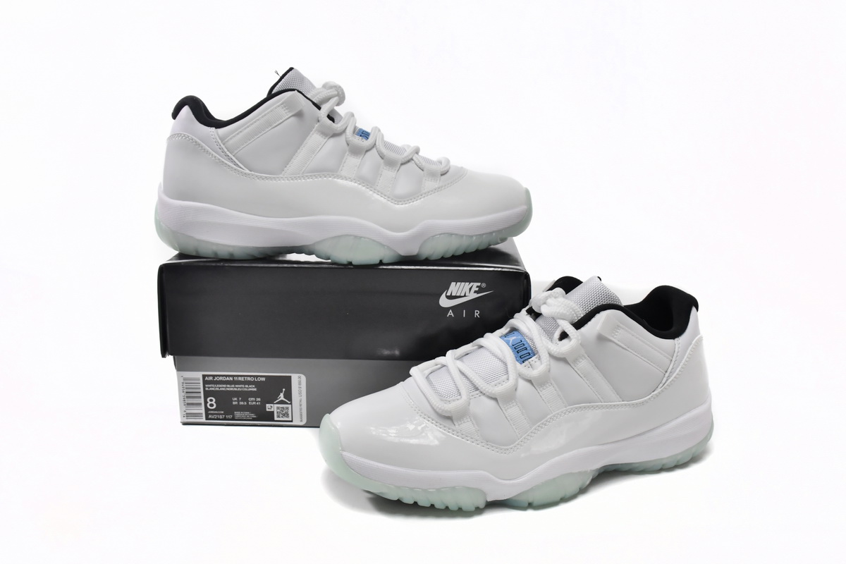 Air Jordan 11 Retro Low Legend Blue AV2187-117 - Classic Style and Unmatched Comfort