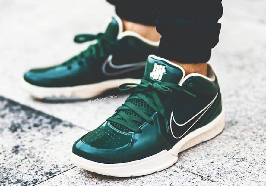 Nike Kobe 4 Protro Undefeated Milwaukee Bucks CQ3869-301 - Shop Now for the Ultimate Basketball Sneakers!