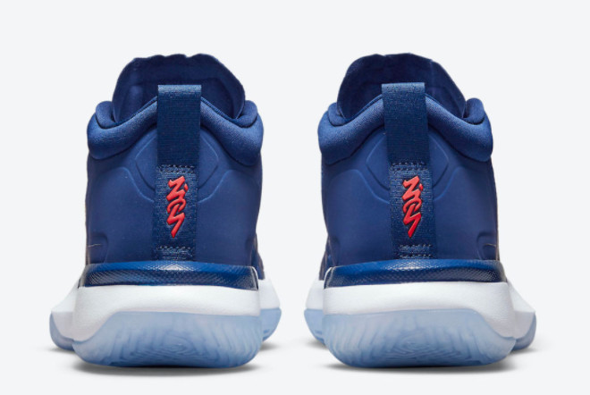 Jordan Zion 1 'USA' Blue Void/White-Metallic Gold-University Red DA3130-401 Jordan Zion 1 'USA' Blue Void/White-Metallic Gold-University Red DA3130-401
