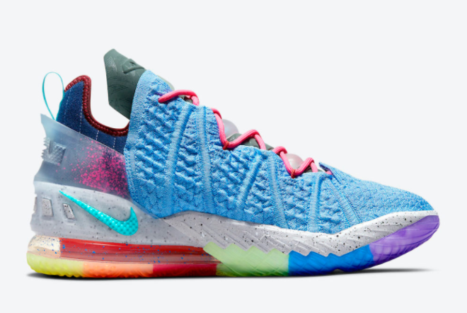 Nike LeBron 18 'What The' Multicolor DM2813-400 - Unveiling Exclusive Design & Performance