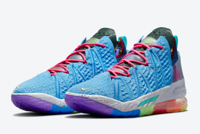 Nike LeBron 18 'What The' Multicolor DM2813-400 - Unveiling Exclusive Design & Performance