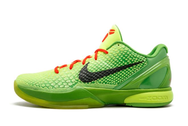 Nike Kobe 6 Grinch 429659-701 - Iconic Basketball Shoes | Available Now