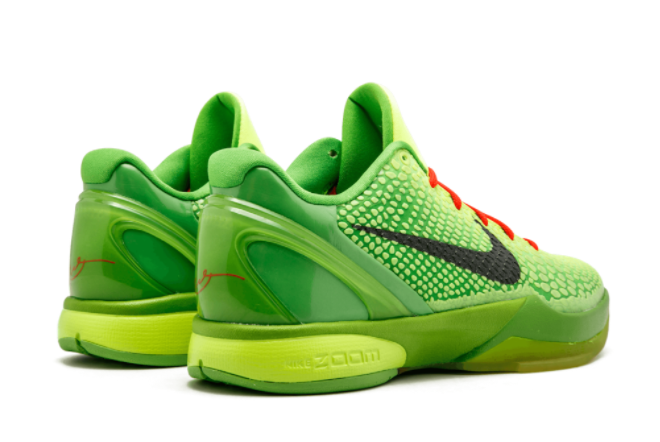 Nike Kobe 6 Grinch 429659-701 - Iconic Basketball Shoes | Available Now