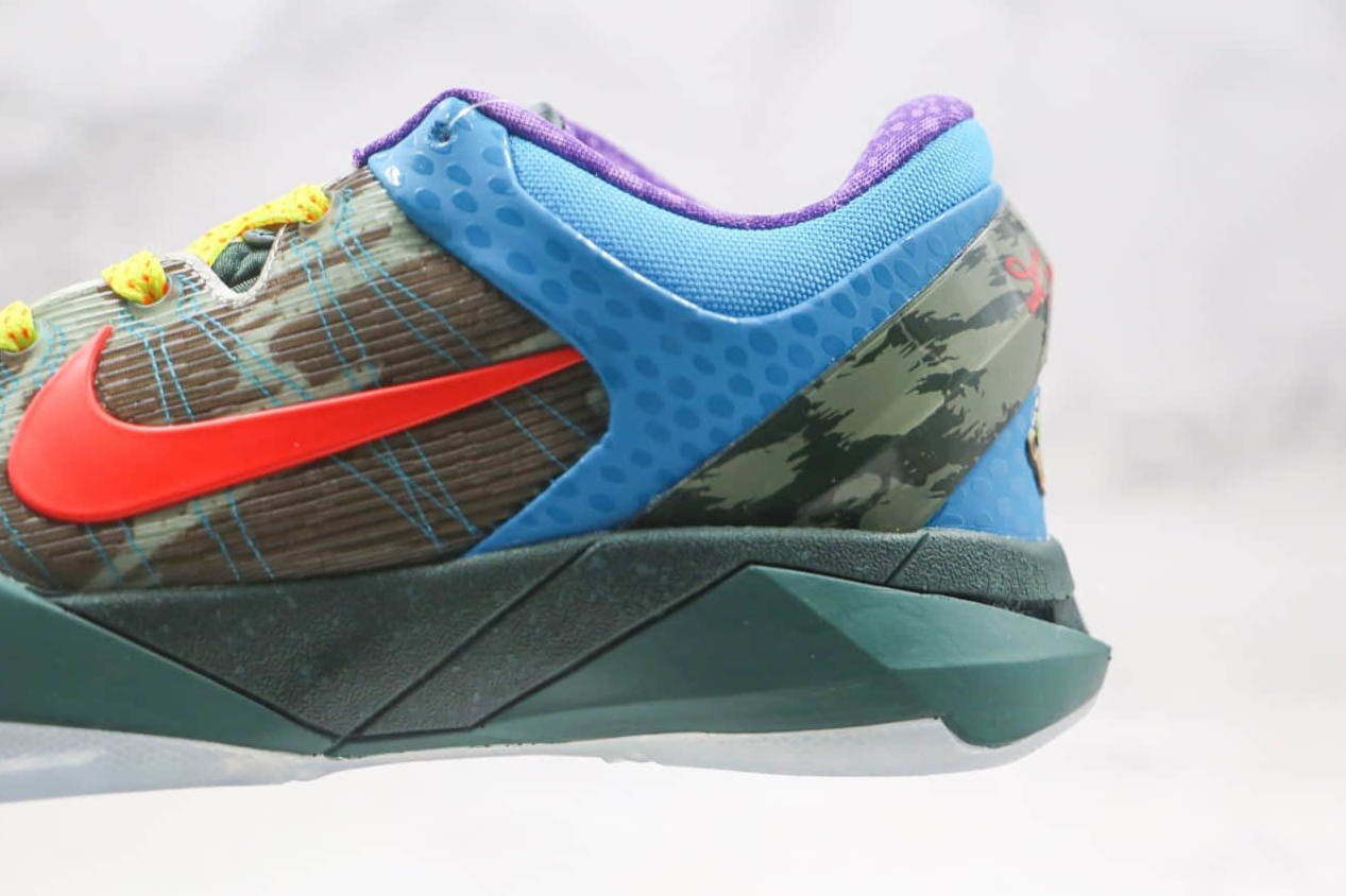 Nike Zoom Kobe 7 System 'What The Kobe' 488371-200 - Limited Edition Basketball Sneakers