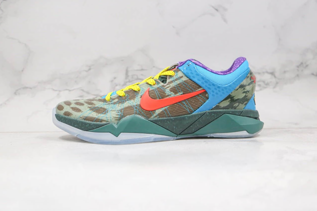 Nike Zoom Kobe 7 System 'What The Kobe' 488371-200 - Limited Edition Basketball Sneakers