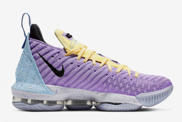 Nike LeBron 16 'Heritage' Lakers CK4765-500 - Authentic Performance Shoes for Lakers Fans