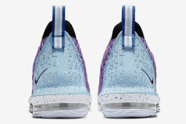 Nike LeBron 16 'Heritage' Lakers CK4765-500 - Authentic Performance Shoes for Lakers Fans