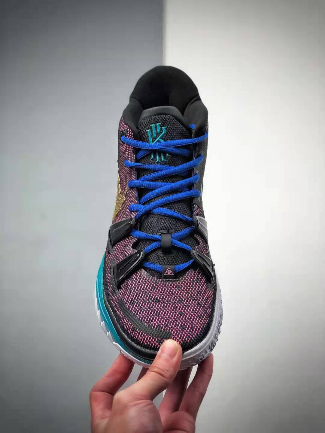 Nike Zoom Kyrie 7 Pre Heat EP Purple Black Gold Metallic CQ9327-006 - Stylish Performance Basketball Shoes Nike Zoom Kyrie 7 Pre Heat EP Purple Black Gold Metallic CQ9327-006 - Stylish Performance Basketball Shoes