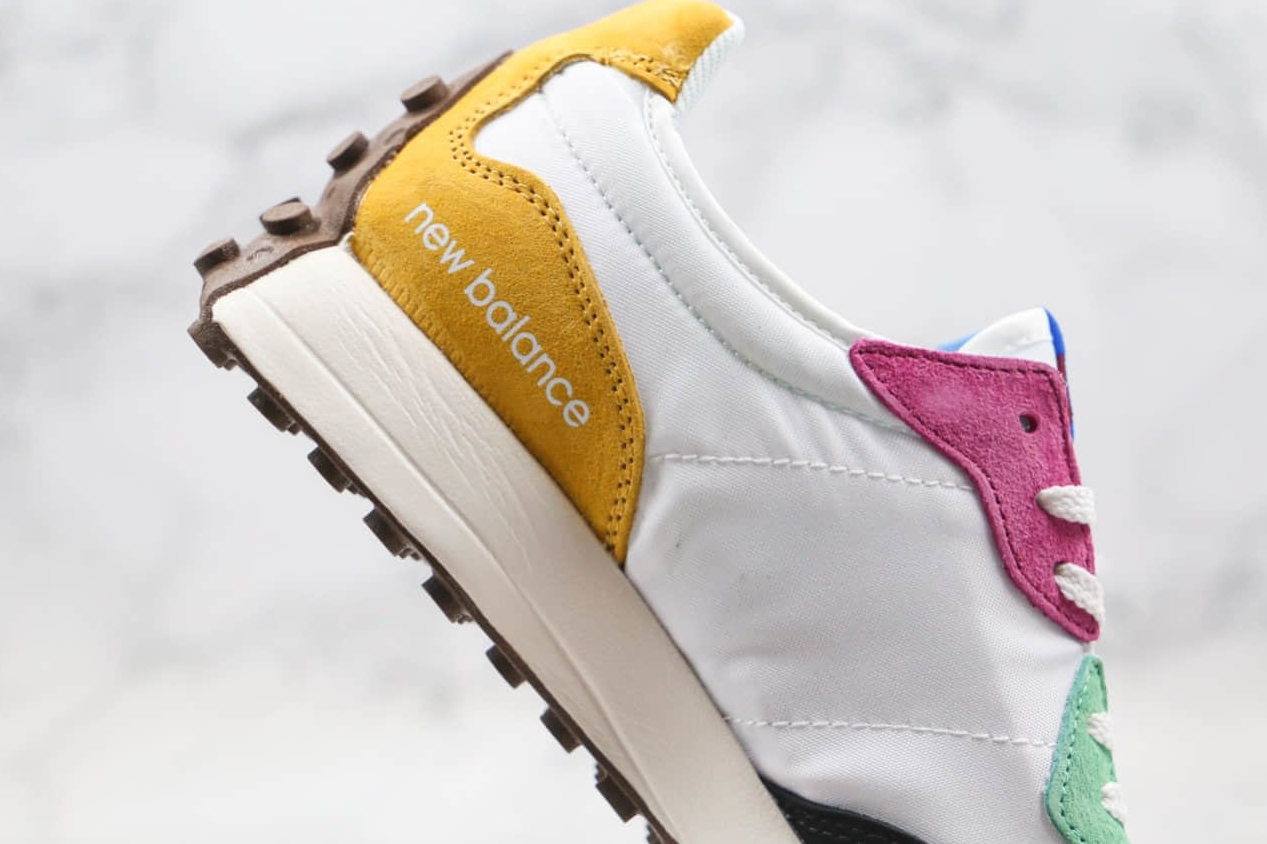New Balance 327 'Pride Collection' White Multi-Color MS327PRD - Bold and Colorful Statement Footwear