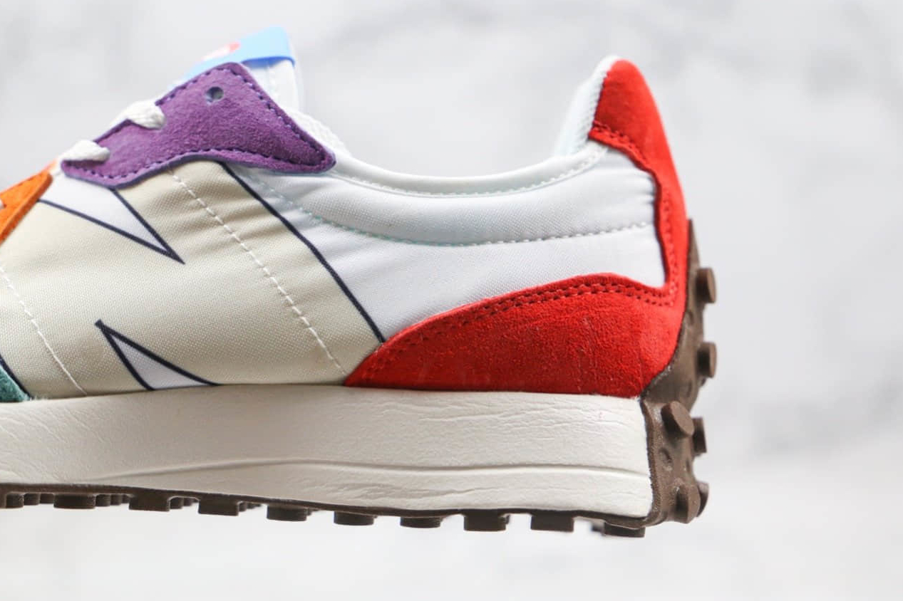 New Balance 327 'Pride Collection' White Multi-Color MS327PRD - Bold and Colorful Statement Footwear
