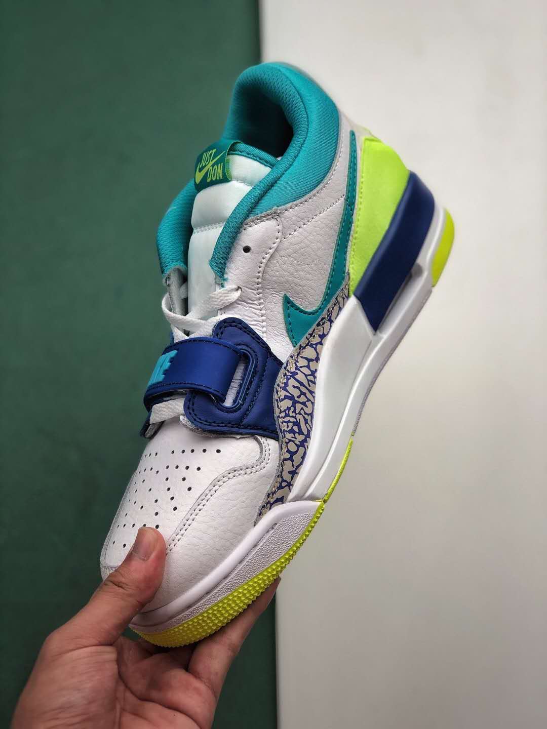 Don C x Air Jordan Legacy 312 Low - White/Green/Multi-Color CD7069-107