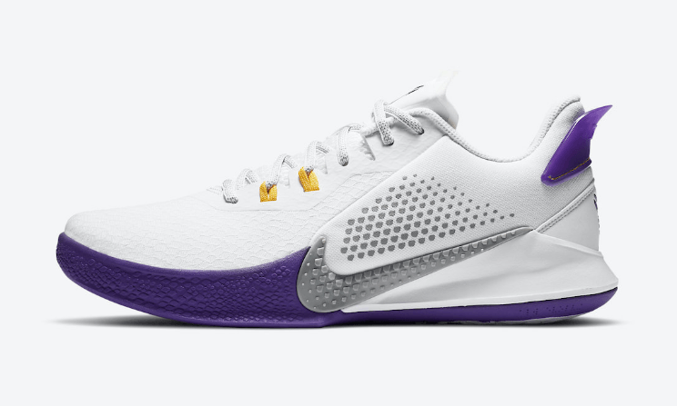 Nike Mamba Fury EP 'Lakers Home' CK2088-101 - Superior Basketball Shoe with Iconic Design