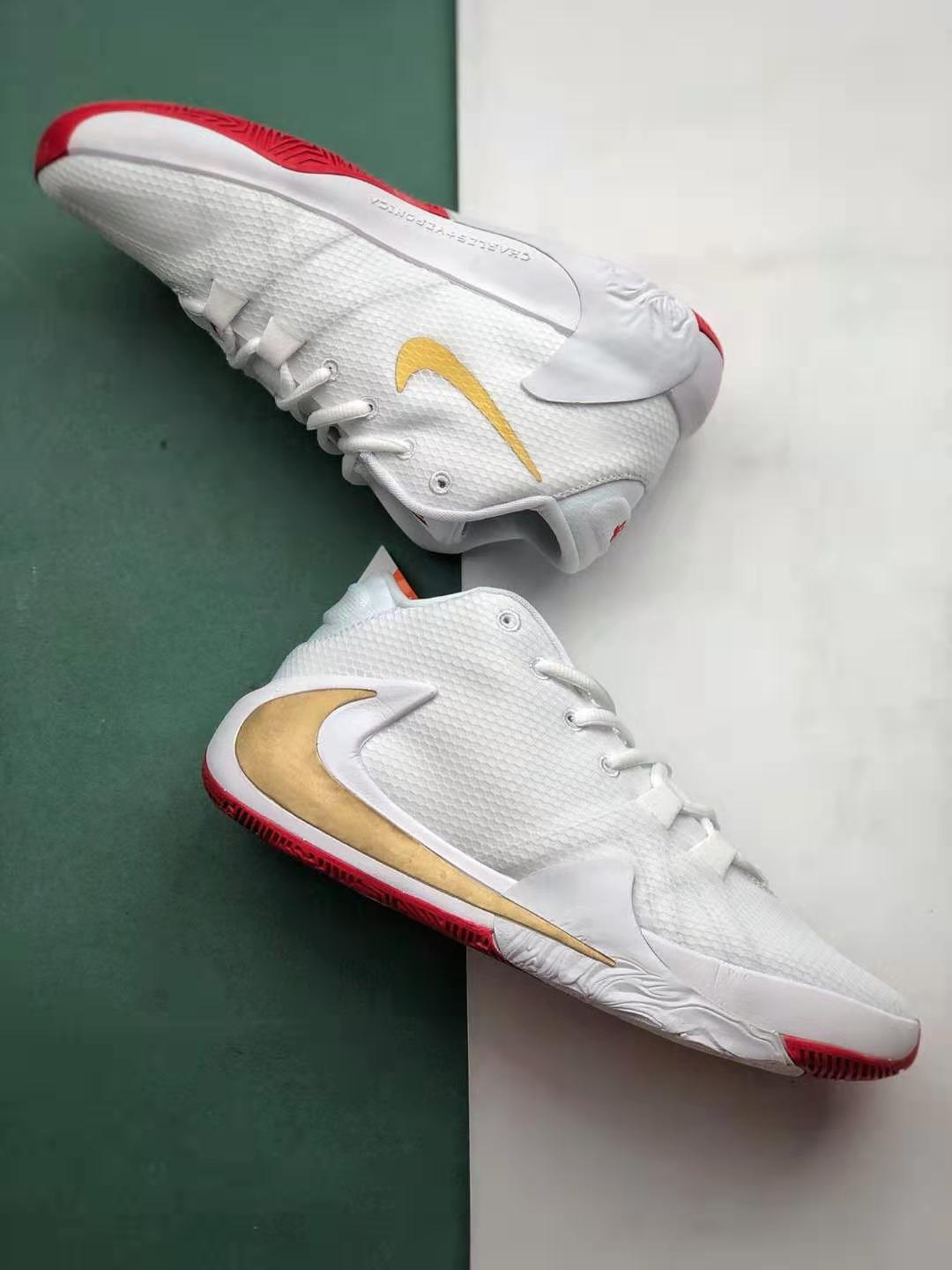 Nike Zoom Freak 1 'Roses' BQ5422-100 - Stylish and Comfortable Basketball Shoes Nike Zoom Freak 1 'Roses' BQ5422-100 - Stylish and Comfortable Basketball Shoes