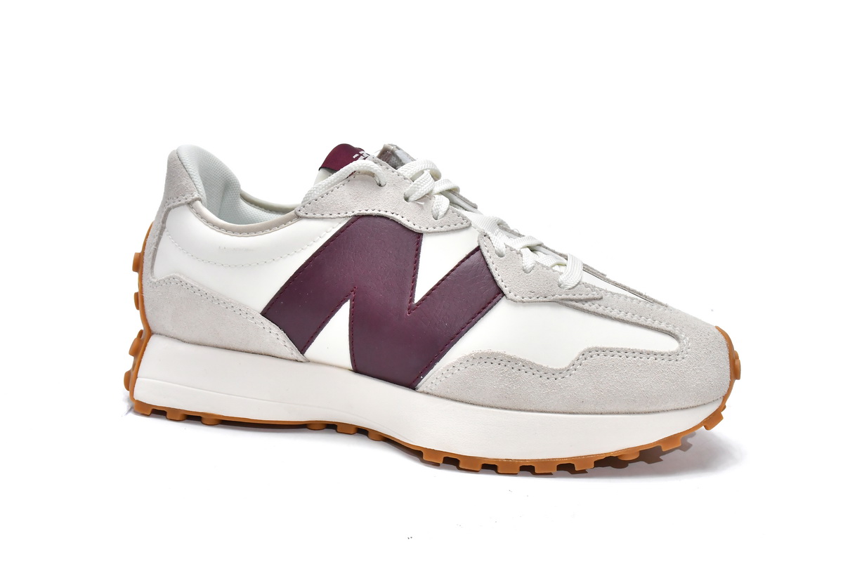 New Balance 327 'White Dark Red' WS327KA - Stylish Sneakers for Every Occasion